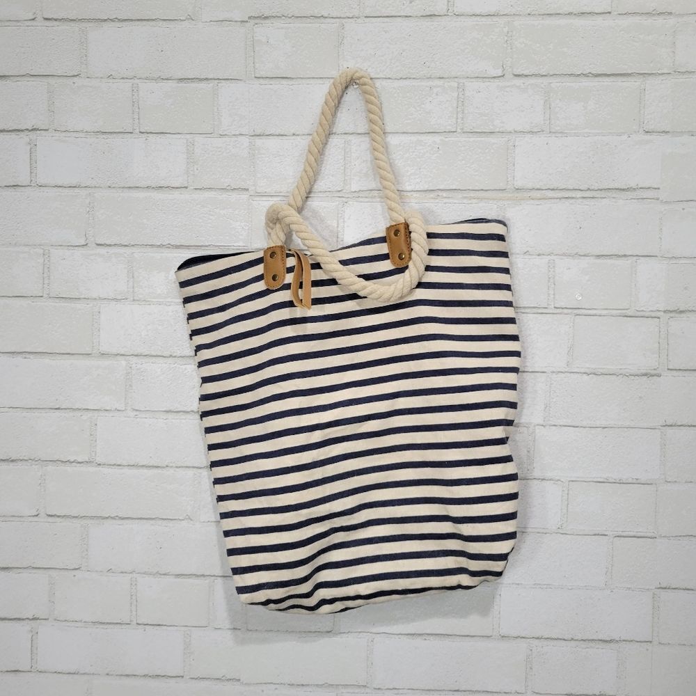 Summer & Rose stripe tote bag‎